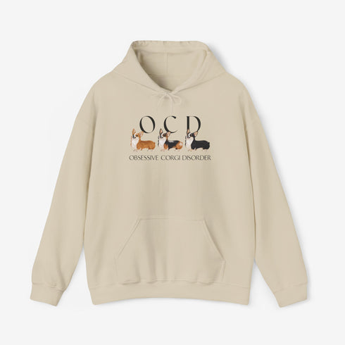 Corgi Hoodie for Women - Funny Corgi Hoodie Sweatshirt